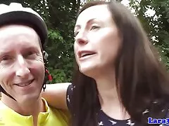 Sasha porno sub Grey con hombre exótico follando